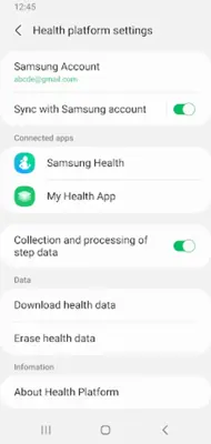 Health Platform android App screenshot 7